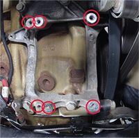 Engine Mounting Holes